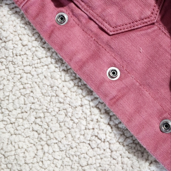 Old Navy Pink Jean Jacket, Size 2T/2A - Picture 4 of 5